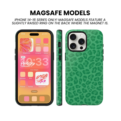 Emerald City Leopard Phone Case