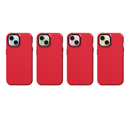 Vermillion Solids Phone Case