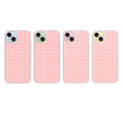 Pinky Swear Houndstooth Clear Case Insert