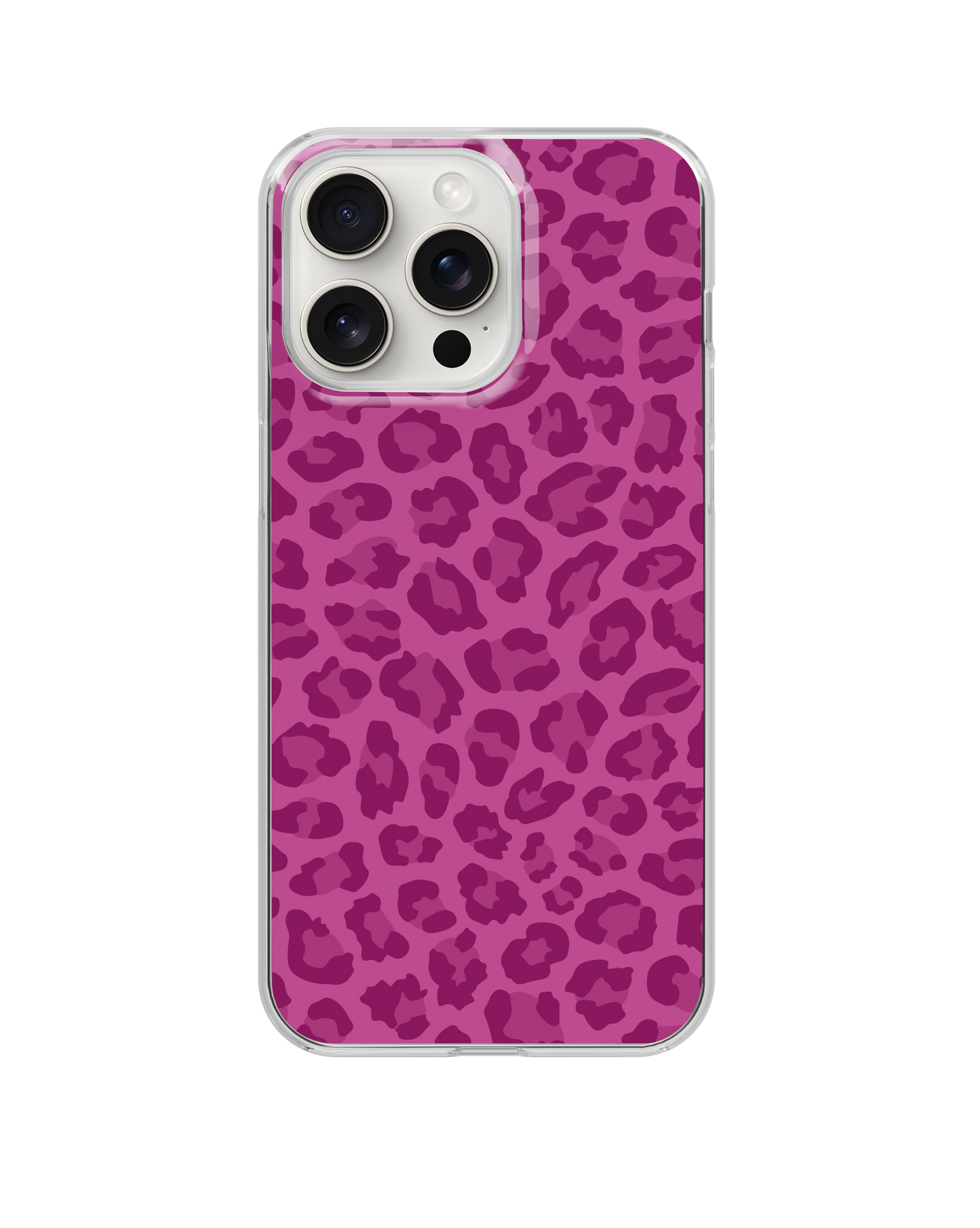 Velvet Leopard Clear Case Insert