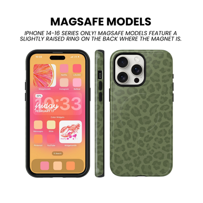 Moss Leopard Phone Case