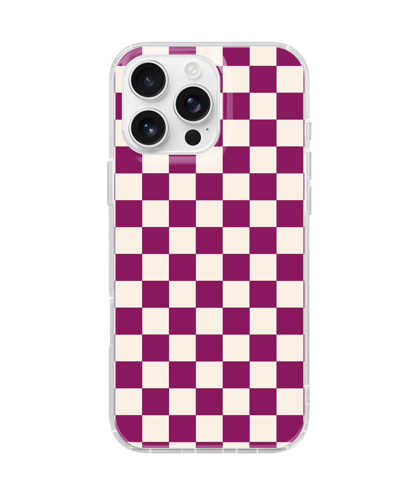 Velvet Checkers II Clear Case Insert