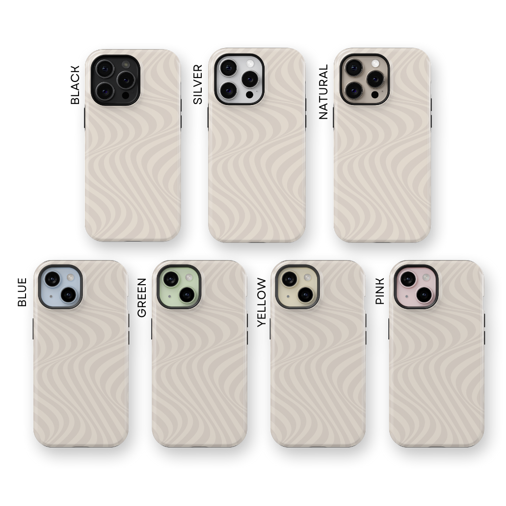 Vanilla Swirls iPhone Case