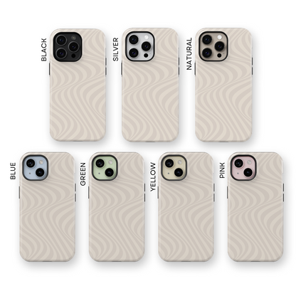 Vanilla Swirls iPhone Case