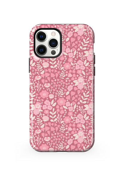 Blush Bouquet (Dark) Phone Case