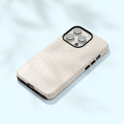 Vanilla Cheetah iPhone Case