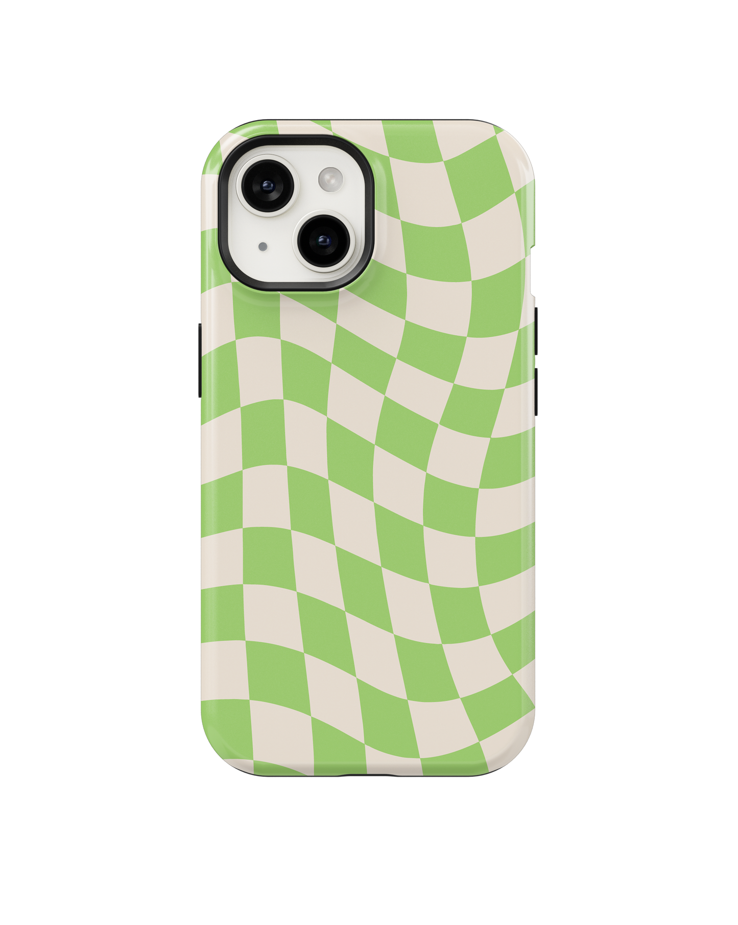 Katydid Wavy Checkers II Phone Case