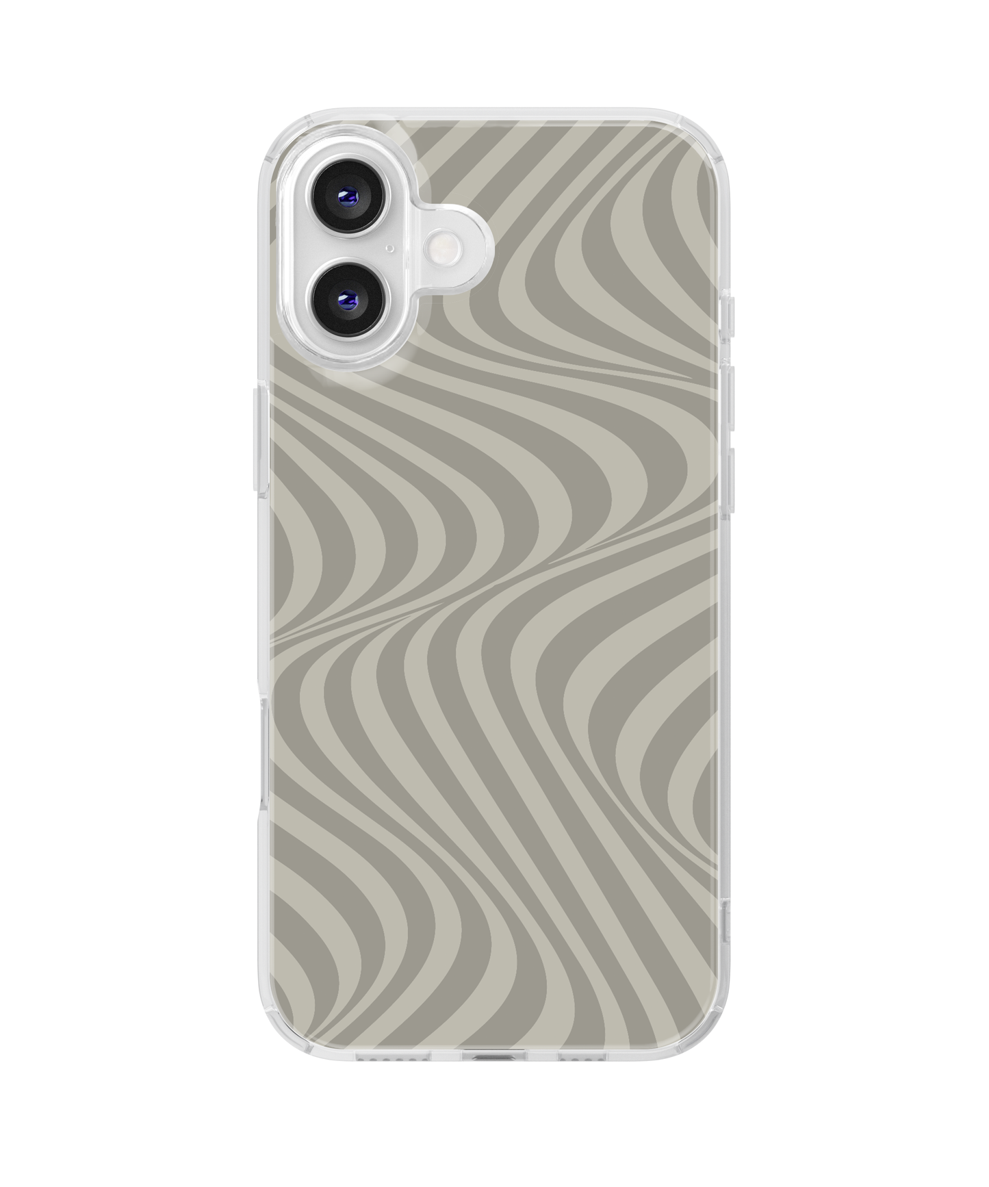 River Rock Swirls Clear Case Insert