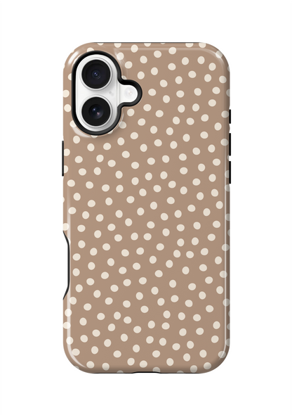 Chestnut Dots Phone Case