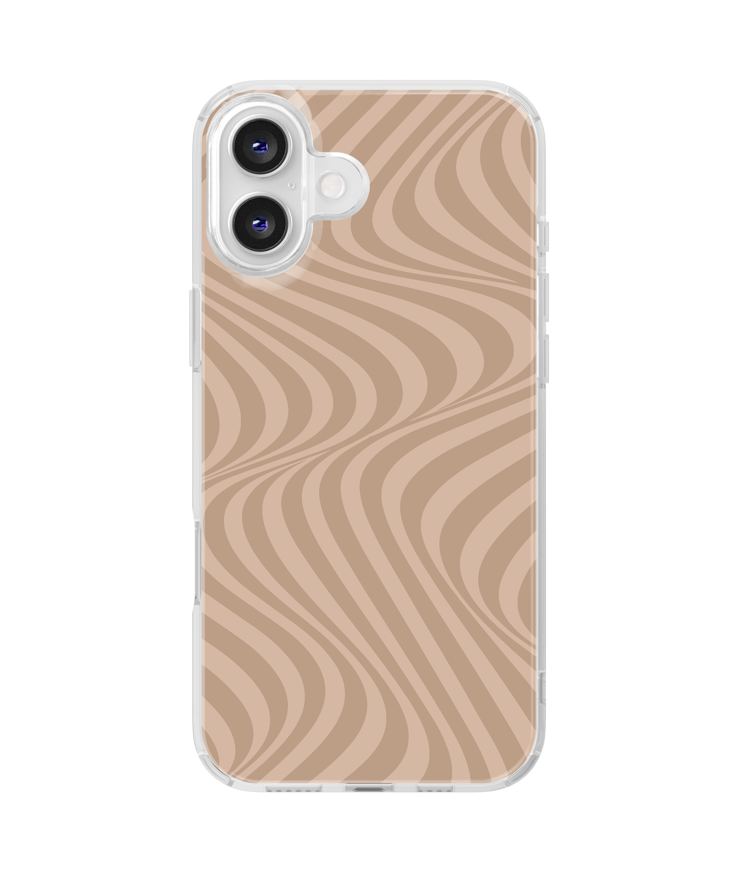 Chestnut Swirls Clear Case Insert