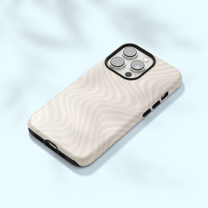Vanilla Swirls iPhone Case