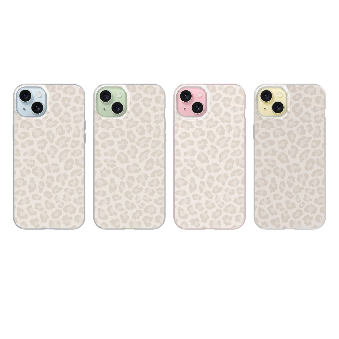 Dust Bunny Leopard Clear Case Insert