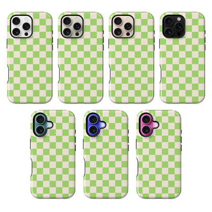 Katydid Checkers II Phone Case