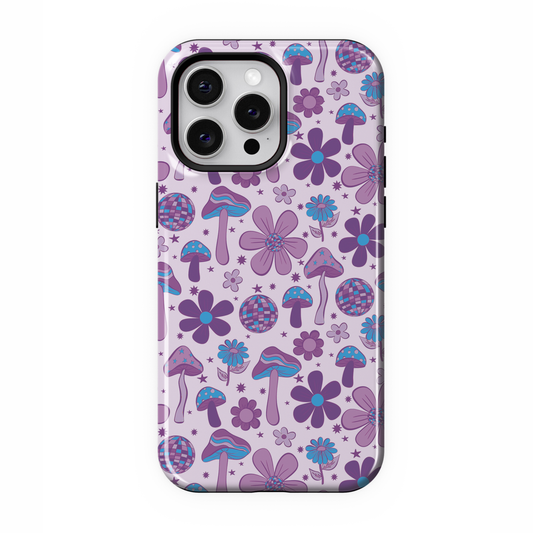 Purple Fungi Fantasia iPhone Case