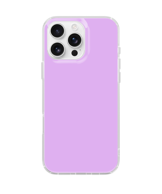 Lilac Solids Clear Case Insert