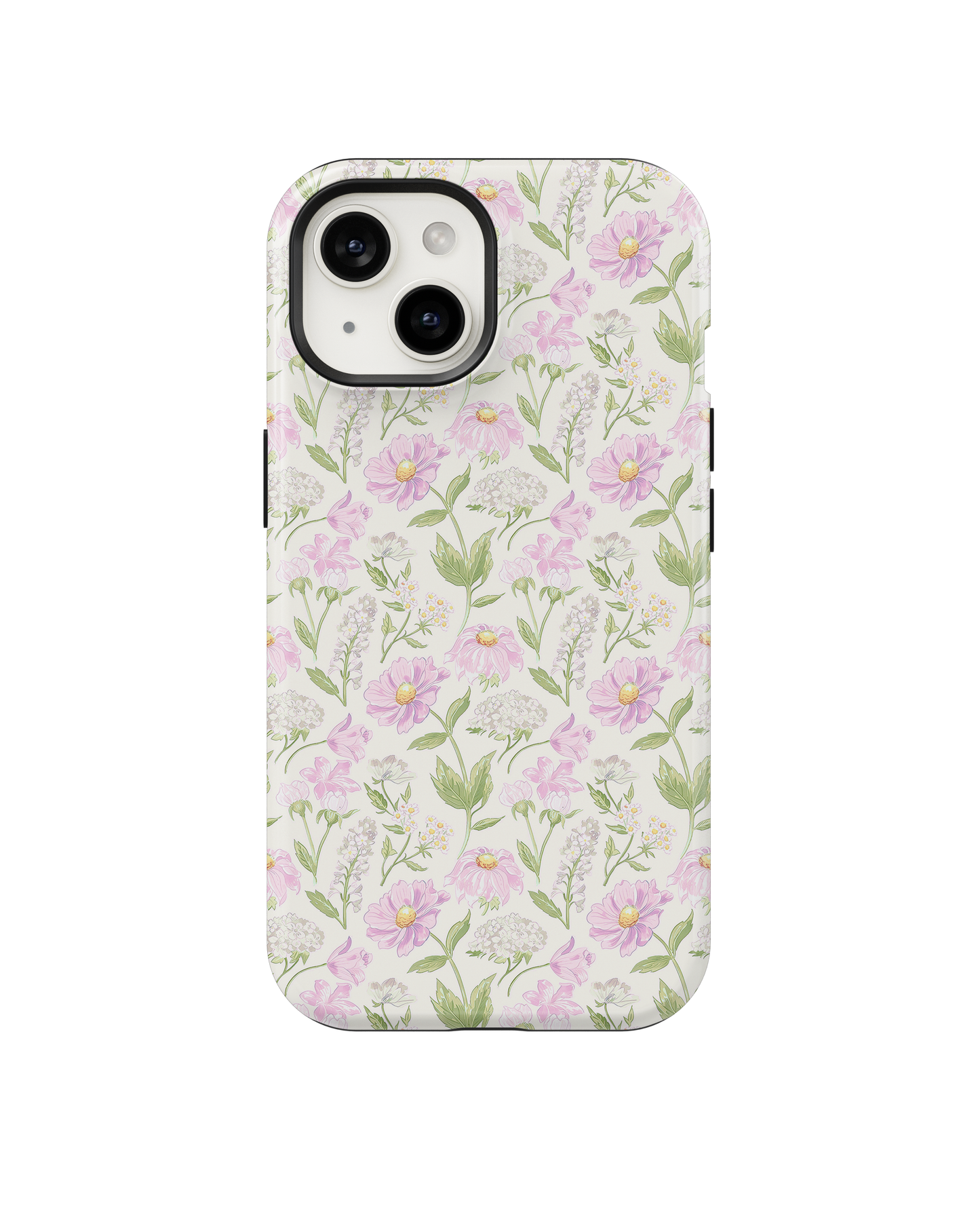 Lavender Heirloom Blooms Phone Case