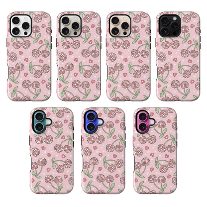 Pastel Disco Cherries Phone Case