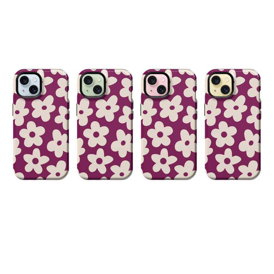 Velvet Big Blooms Phone Case