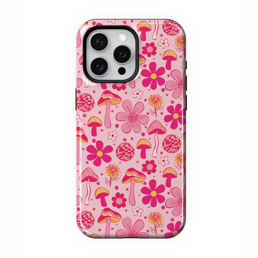 Pink Fungi Fantasia iPhone Case