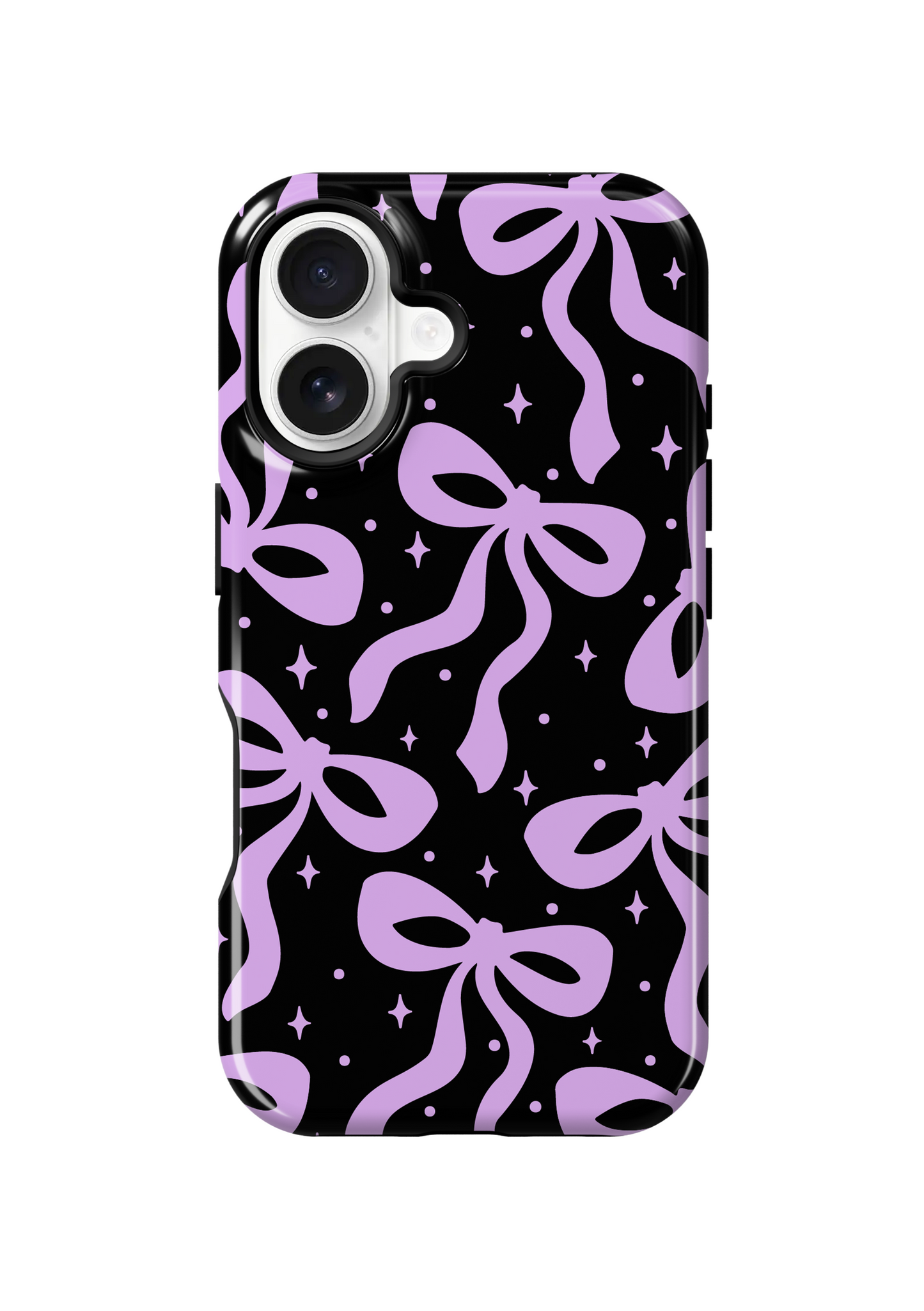 Lilac & Lace Bows II Phone Case