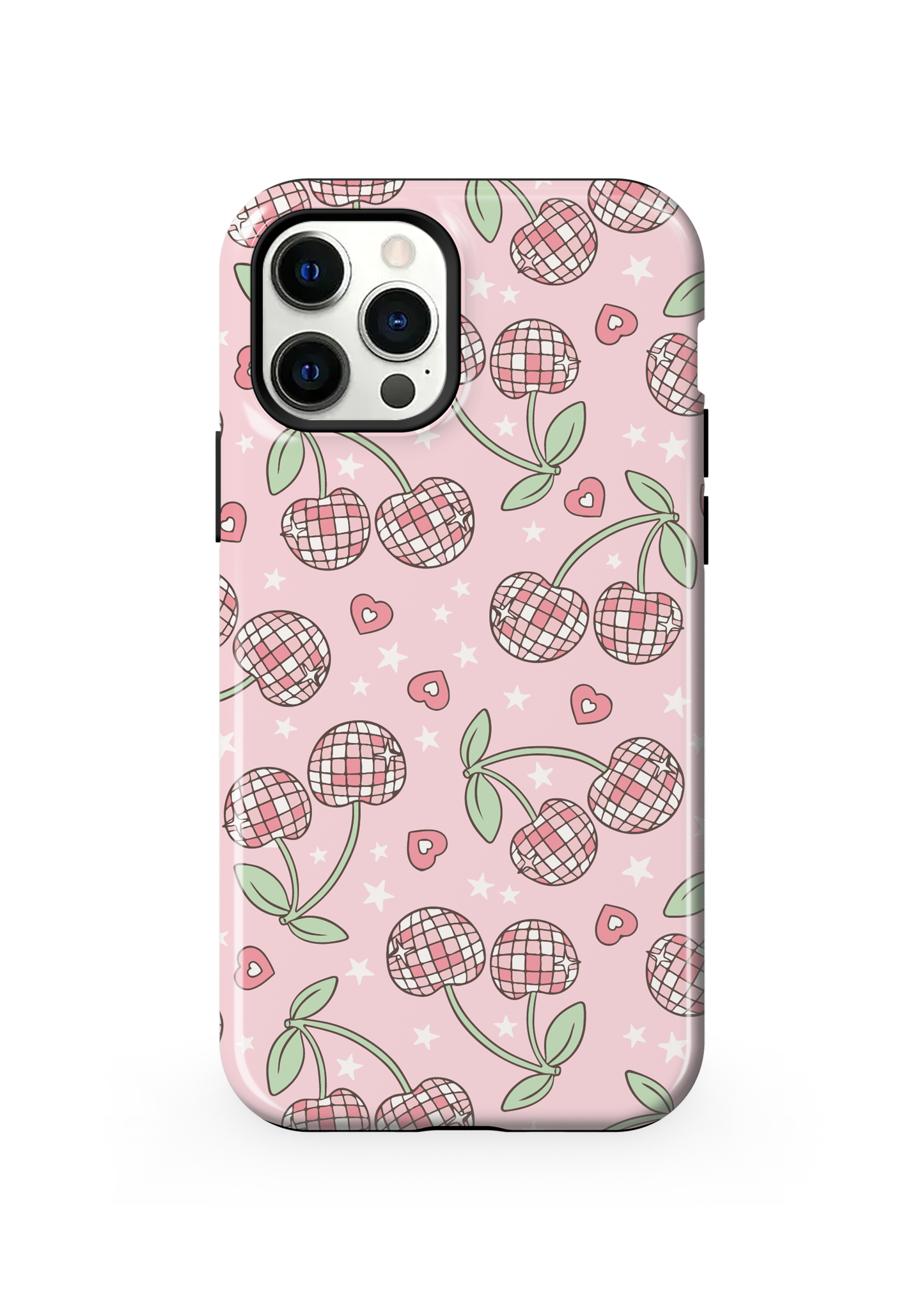 Pastel Disco Cherries Phone Case