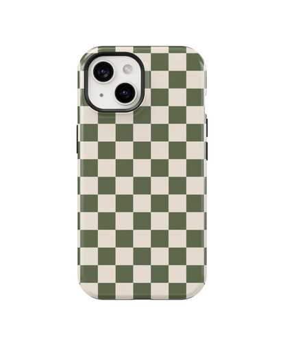 Moss Checkers II Phone Case