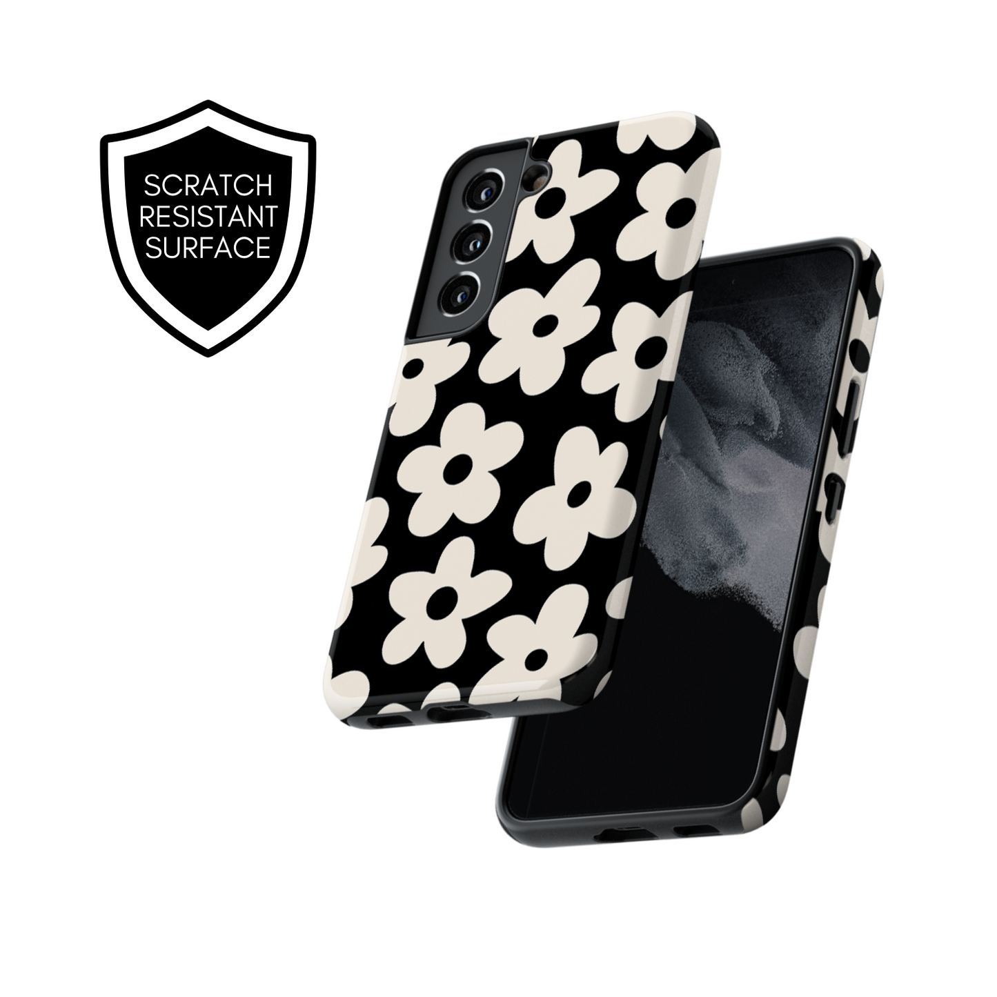 Onyx Big Blooms Galaxy Case