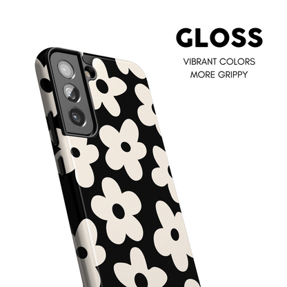 Onyx Big Blooms Galaxy Case