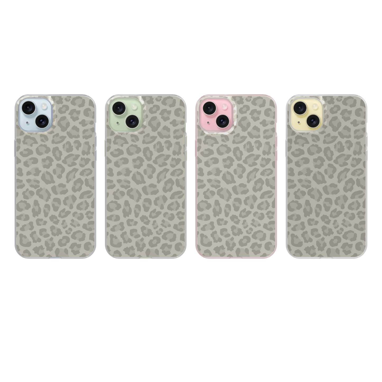 River Rock Leopard Clear Case Insert