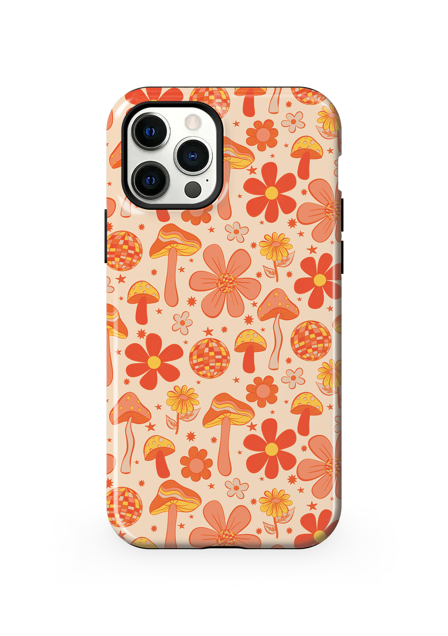 Orange Fungi Fantasia Phone Case