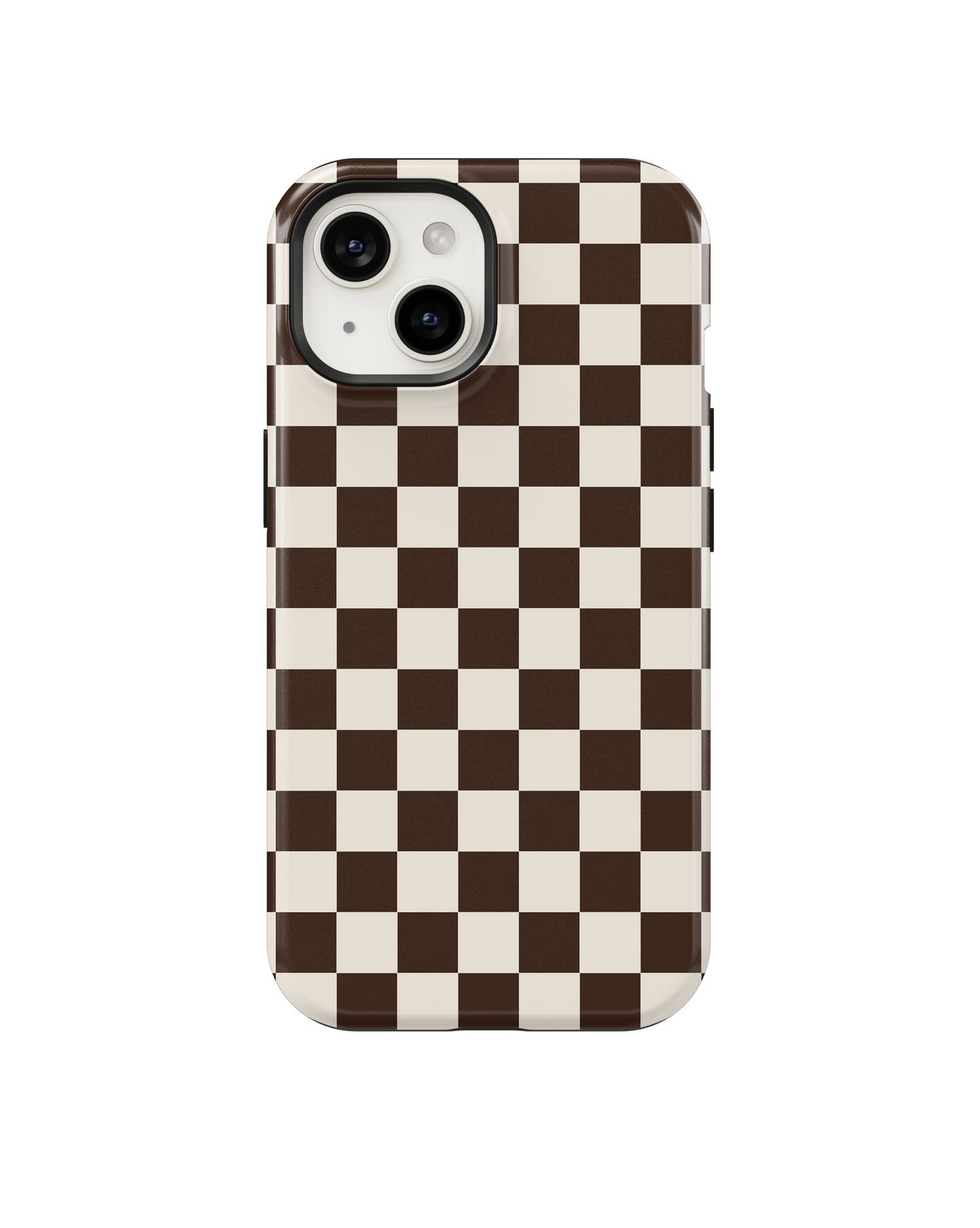 Espresso Checkers II Phone Case