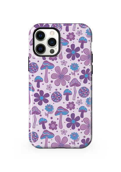 Purple Fungi Fantasia iPhone Case