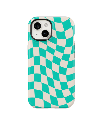 Calypso Wavy Checkers II Phone Case