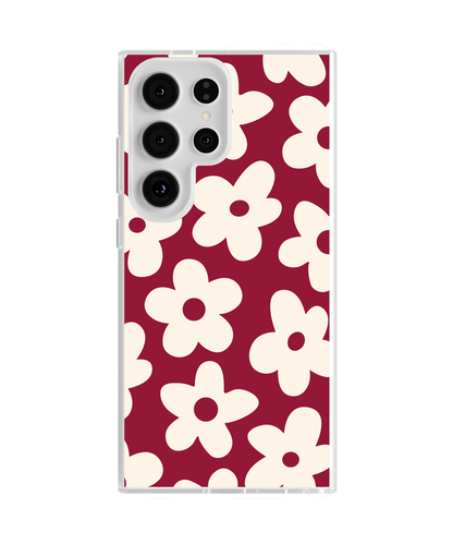 Black Cherry Big Blooms Clear Case Insert