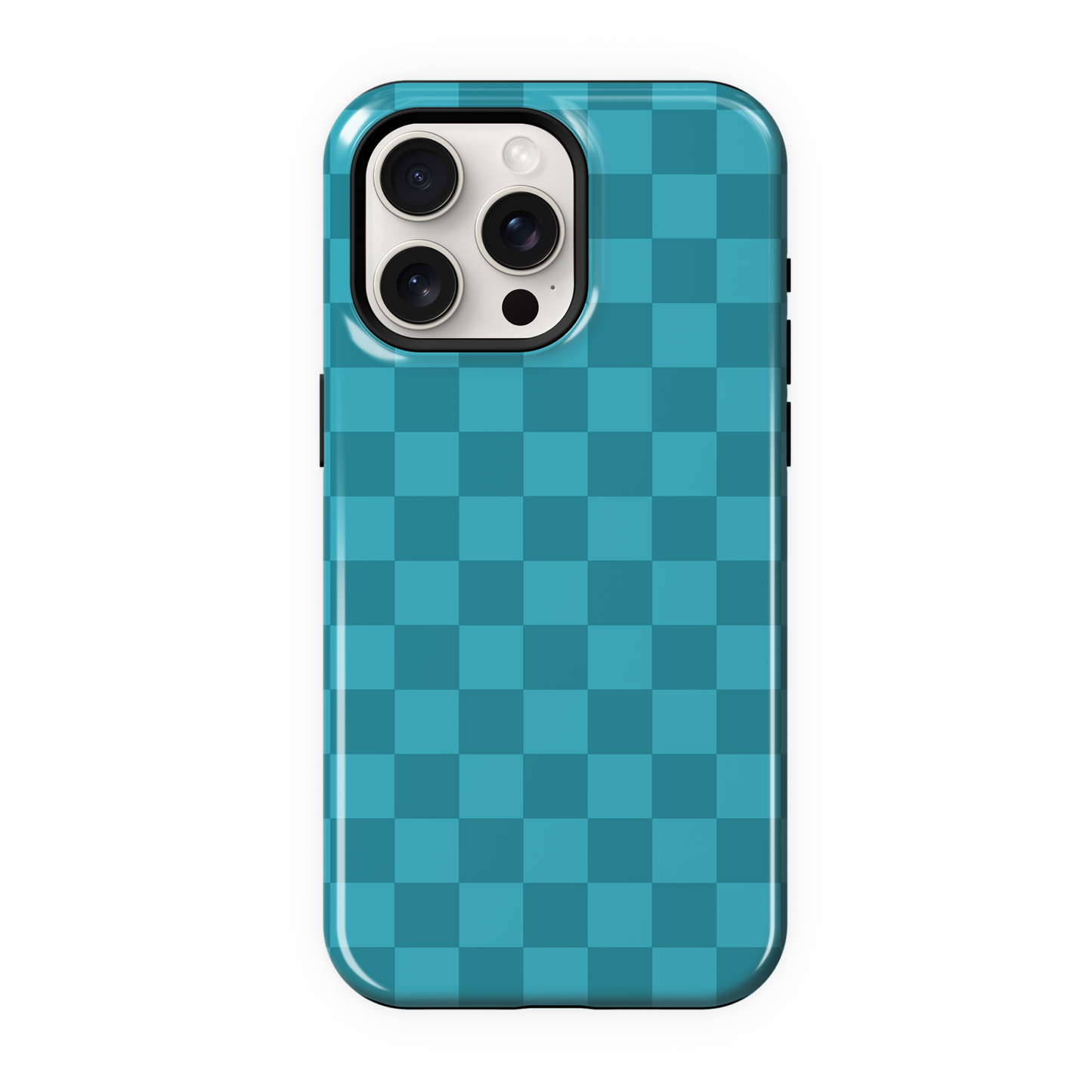 Mermaid Jewel Checkers Phone Case