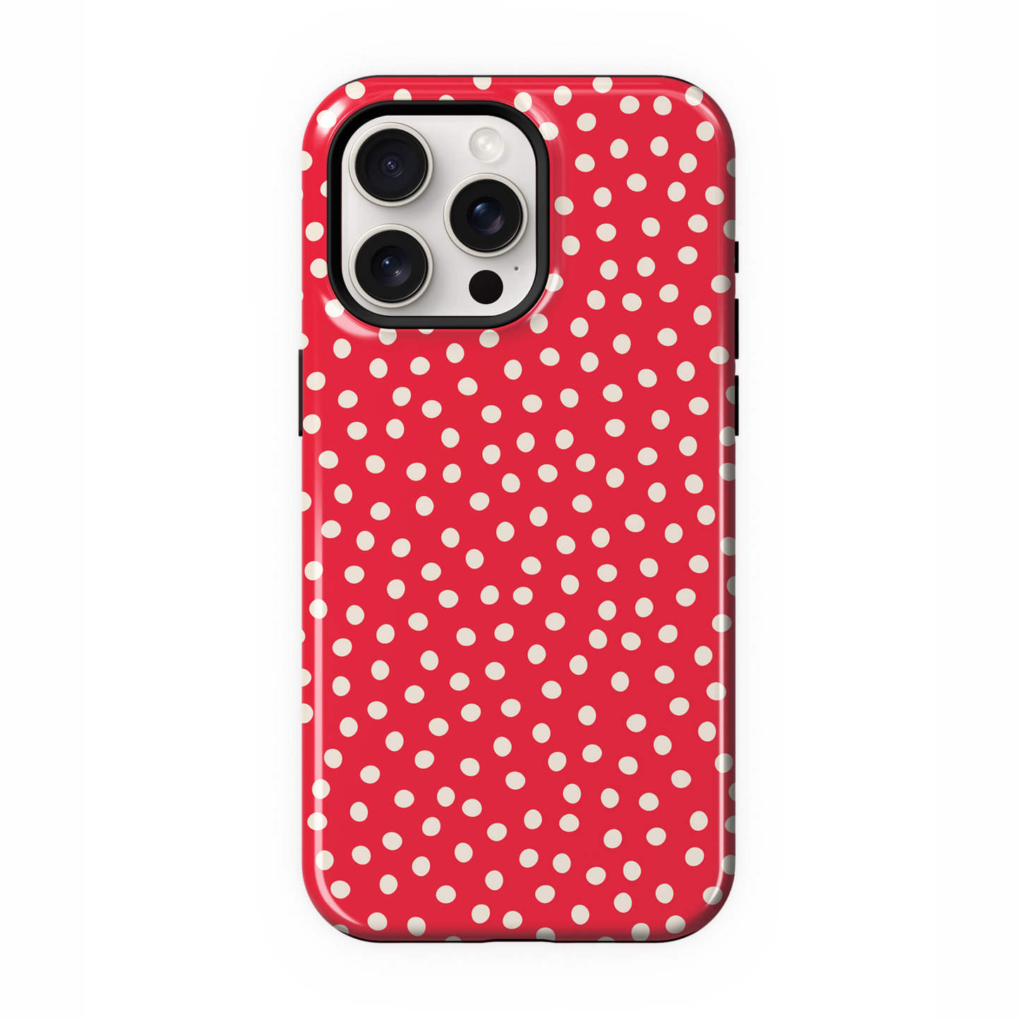 Vermillion Dots Phone Case