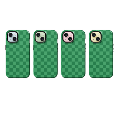 Emerald City Checkers Phone Case