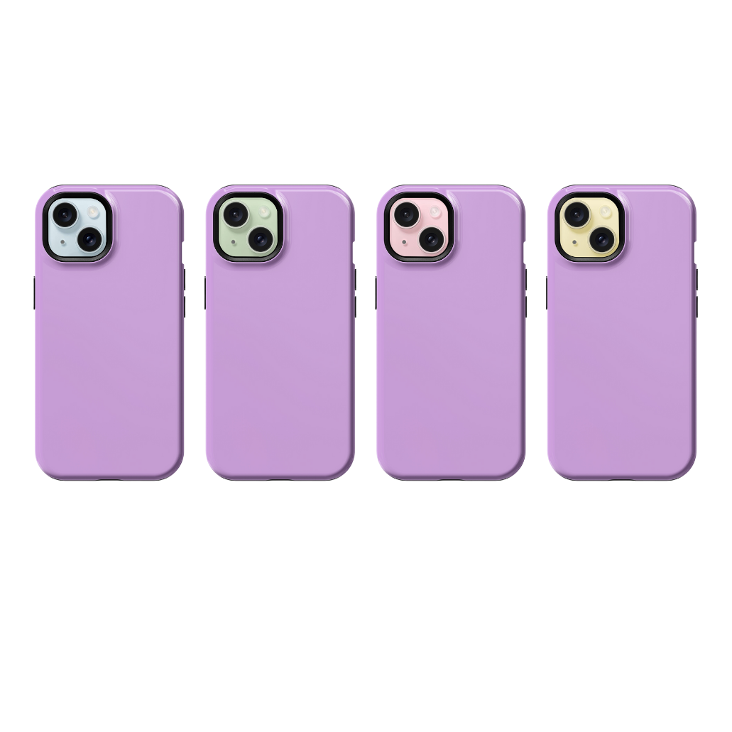 Lilac Solids Phone Case