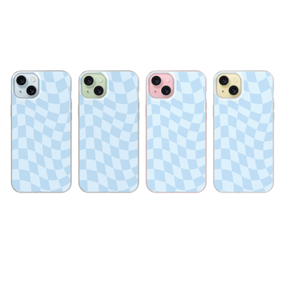 Cloud 9 Wavy Checkers Clear Case Insert