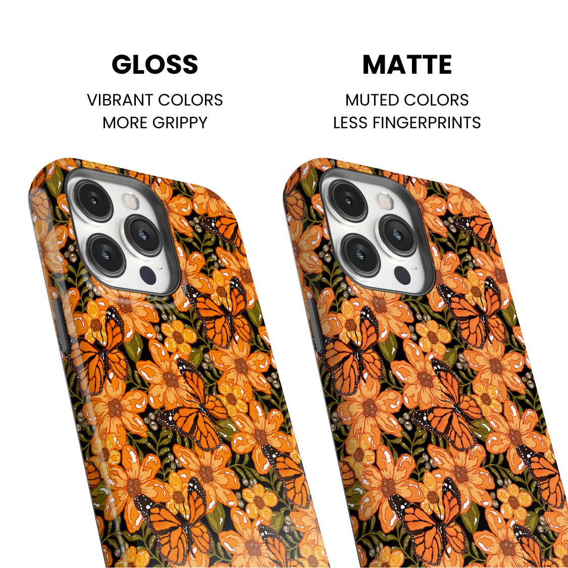 Amber Flutter Phone Case