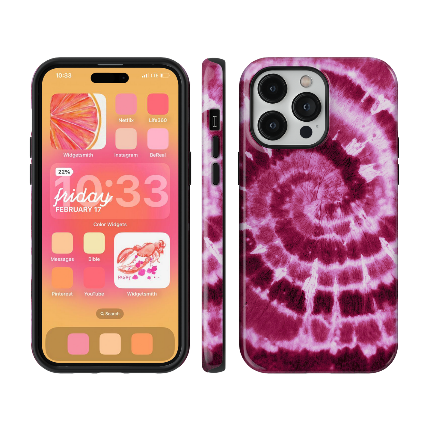 Velvet Vortex Phone Case