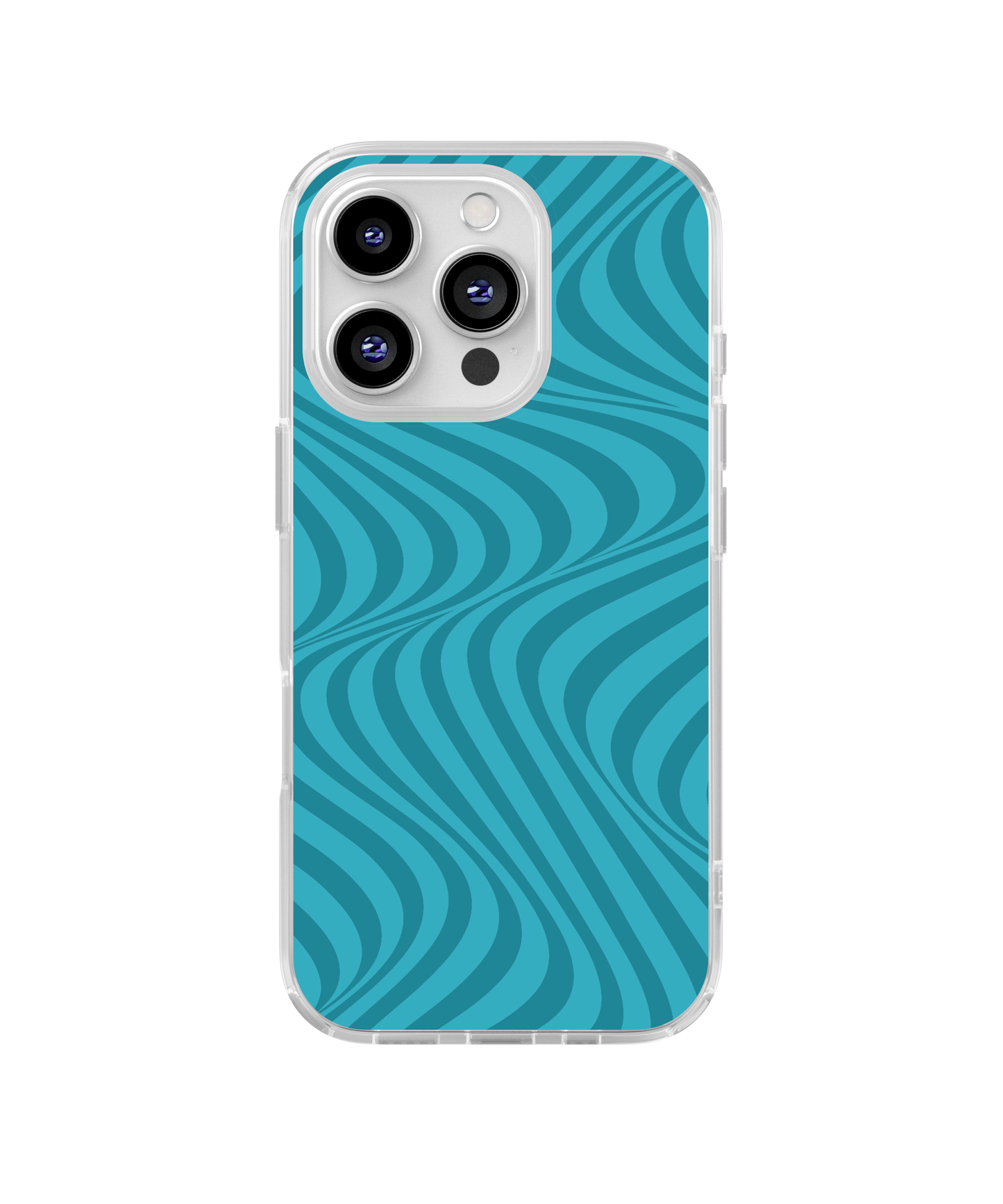 Mermaid Jewel Swirls Clear Case Insert