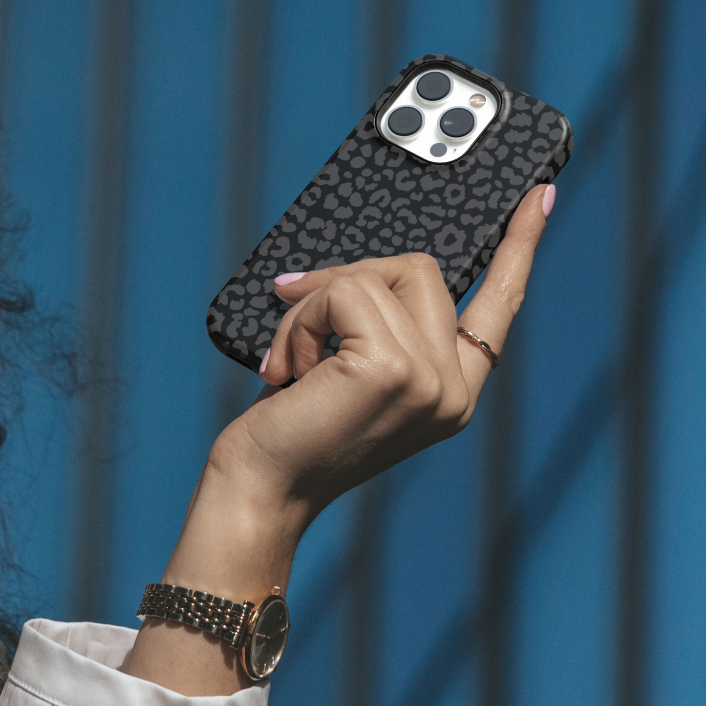 Onyx Cheetah iPhone Case