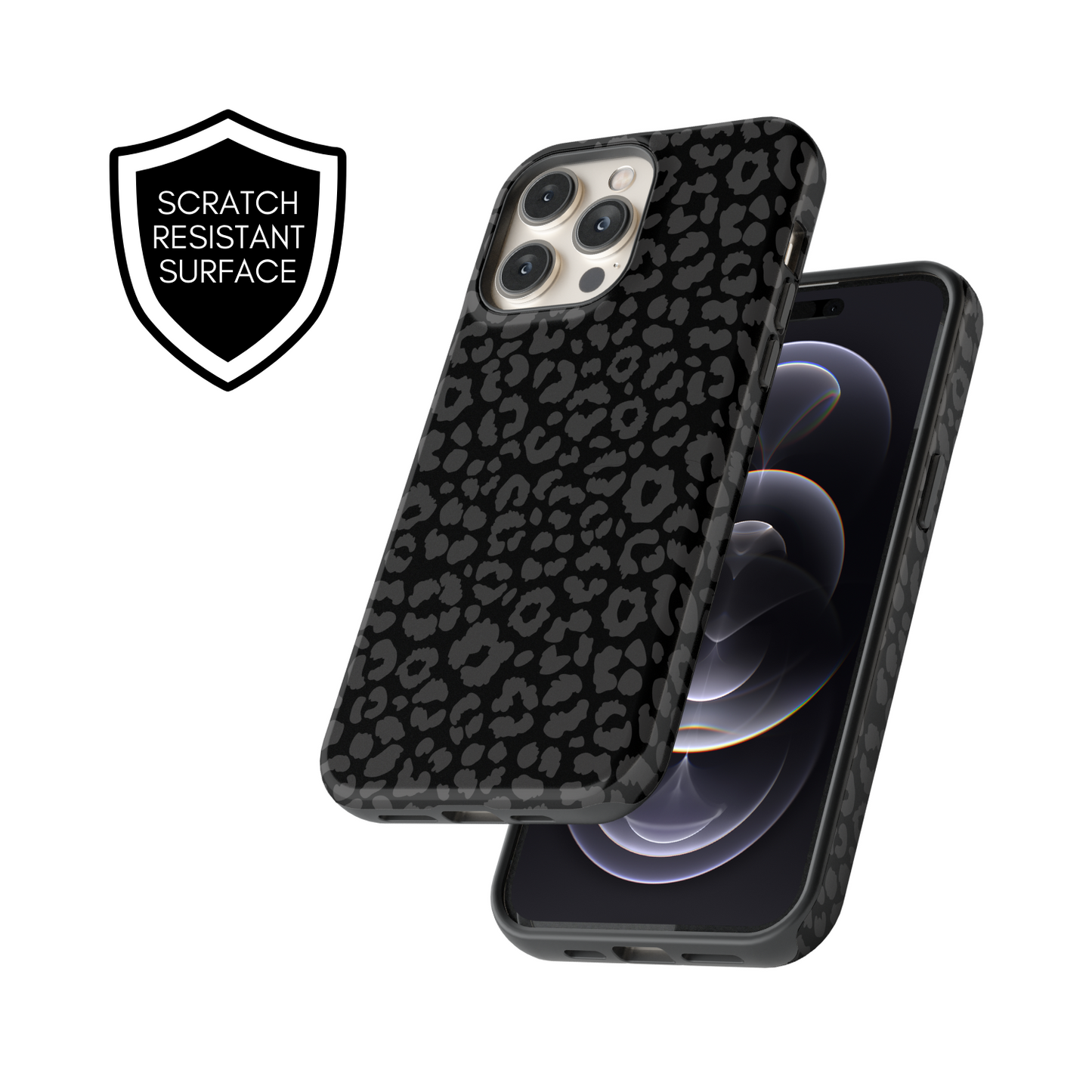 Onyx Cheetah iPhone Case