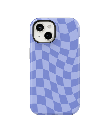 Bluebell Wavy Checkers Phone Case