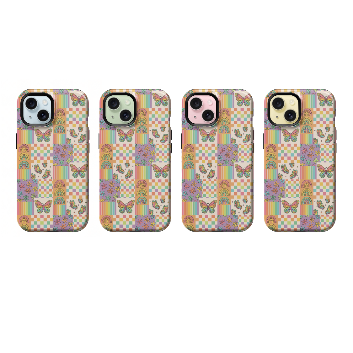 Rainbow Butterflies Phone Case