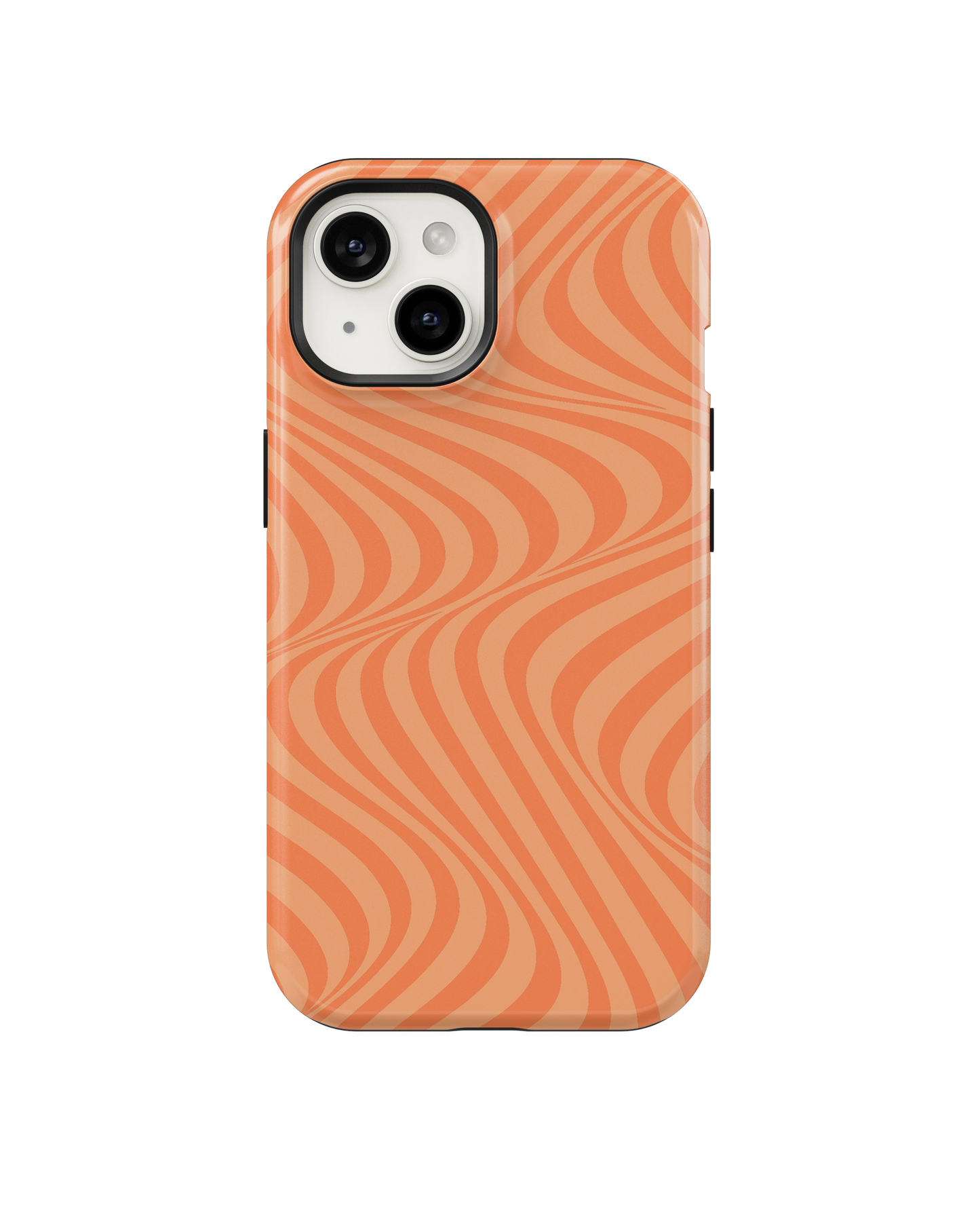 Tangerine Swirls Phone Case