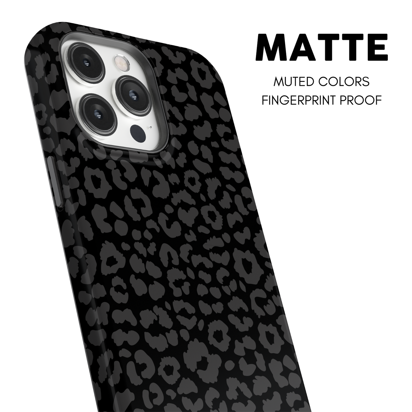 Onyx Cheetah iPhone Case