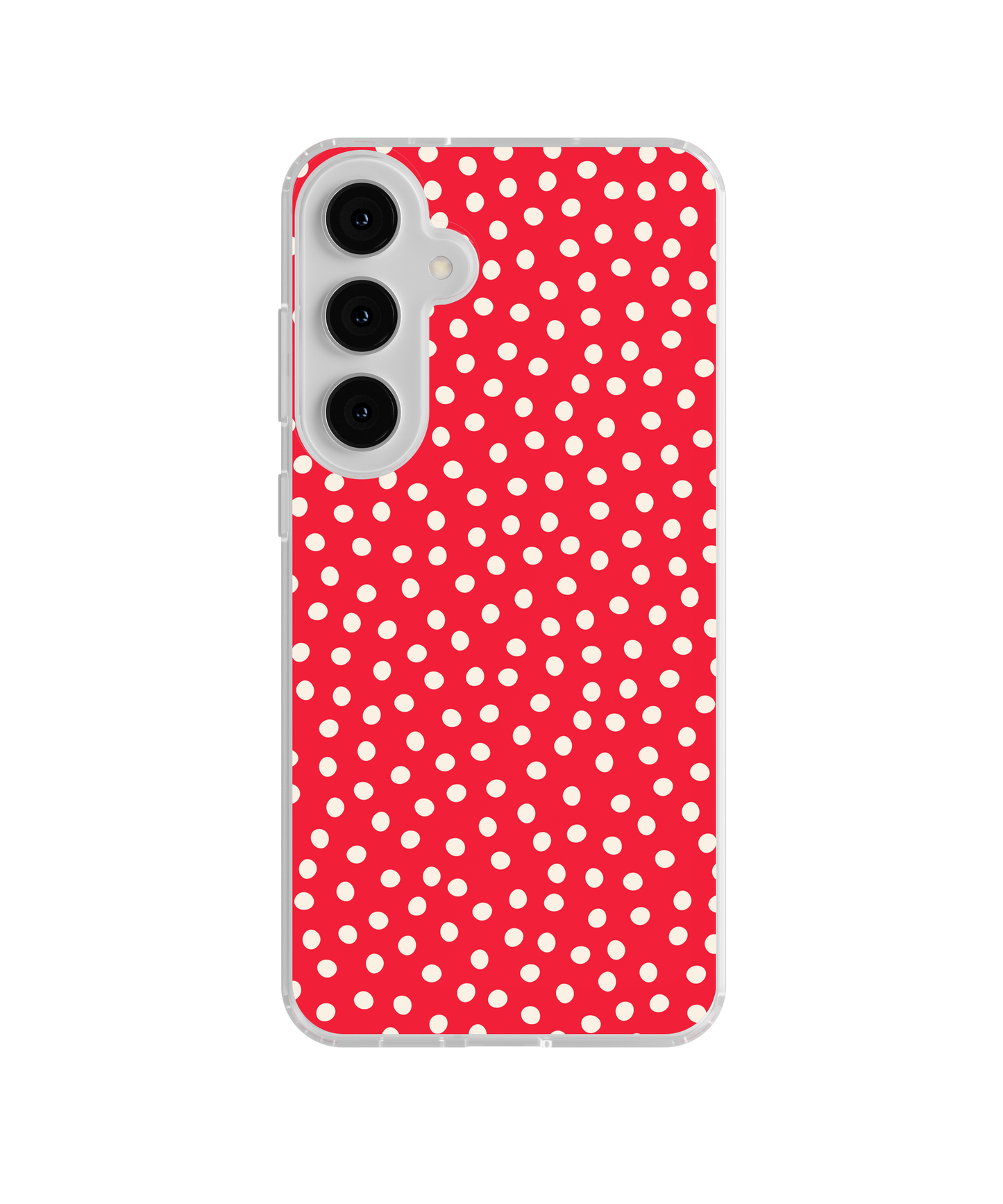 Vermillion Dots Clear Case Insert