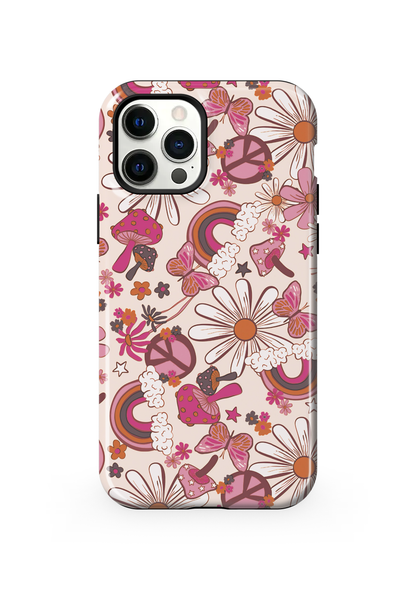 Cream Flower Child Phone Case